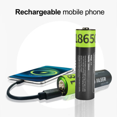 18650 USB Rechargable Battery